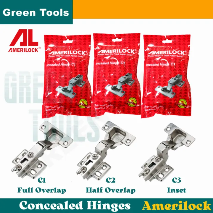 Amerilock Concealed Hinges Ordinary Soft Close Door Hinges Per