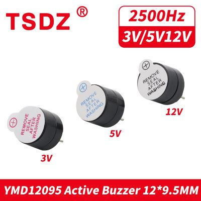 ✇◙ 10pcs/lot Active Buzzer 12095 3V 5V 12V Magnetic Long Continous Beep Tone 12x9.5MM YMD12095 Electro-magnetic Buzzer