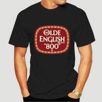 Olde English 800 เสื้อยืด สีดํา คุณภาพสูง ส่งเร็ว! 4439x Z5NB