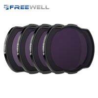 Freewell วันมาตรฐานเดิม-4แพ็ค ND8 ND16 ND32ตัวกรอง ND64เข้ากันได้กับ DJI Avata/ มาตรวัดอากาศ O3