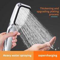 Shower Head 300-Hole High Quality Square Hand-Held Pressurized Shower Head Water-Saving ShowerHead Showerheads