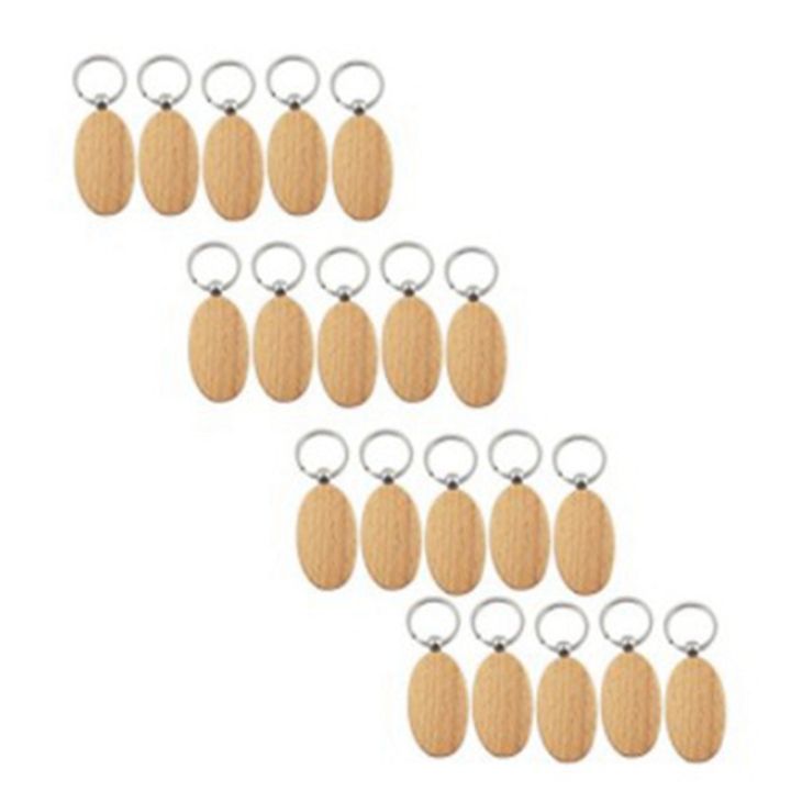 100pcs-blank-oval-ellipse-wooden-key-chain-diy-promotion-keychain-pendant-keyring-tags-promotional-gifts