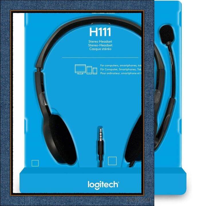 Logitech H111 Stereo Headset 3.5mm Multi-Device | Lazada PH