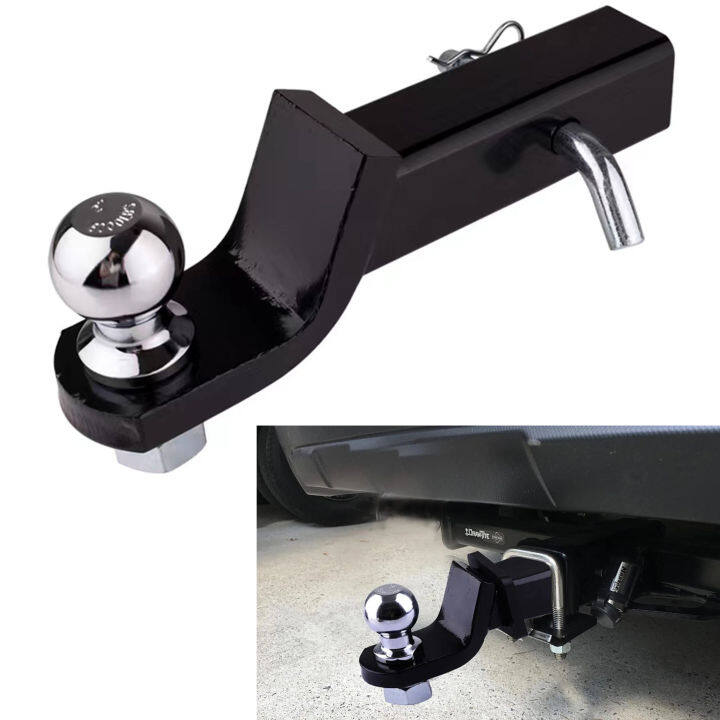 Universal Ball Mount Trailer Drop Hitch Tow Bar Tongue Hitch Trailer ...