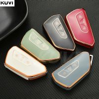 [A Car Home] TPU รถ Remote Key Case Shell Fob สำหรับ VW Volkswagen Golf 8 Mk8 2020สำหรับ Skoda Octavia สำหรับ SAET Leon 2020อุปกรณ์เสริมอัตโนมัติ