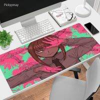 Anime Chainsaw Man Mouse Pad Large Gaming Speed MousePad Keyboard Locking Edge Rubber Carpet Computer Gamer Desk Pads Table Rug