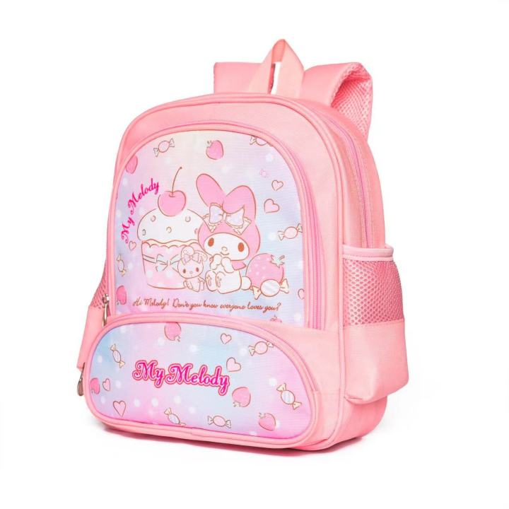 34cm-sanrio-hello-kitty-cinnamoroll-my-melody-kuromi-cute-kid-backpack-anime-kawaii-cartoon-leather-mini-school-bag-holiday-gift