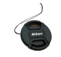 ฝาปิดเลนส์กล้อง Nikon Lens Cap มีขนาดให้เลือก 40.5 mm, 49mm,52mm ,55mm, 58mm ,62mm ,67mm ,72mm ,77 mm