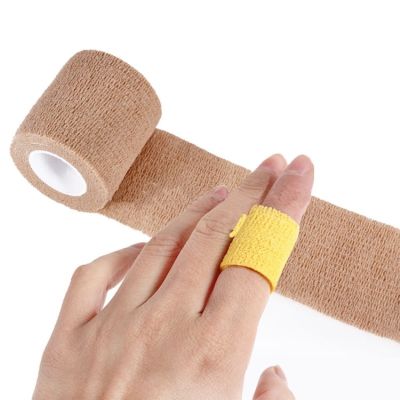 Disposable Non Woven Cohesive Self Adhesive Elastic bandage dressing fixed 5x450cm/7.5x450cm/10x450cm/15x450cm