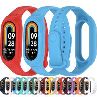 rfgykdtg Silicone Strap For Xiaomi Mi Band 8 Bracelet Sport Watch Replacement Wristband For MiBand 8 Smart Watch Wrist Belt Correa