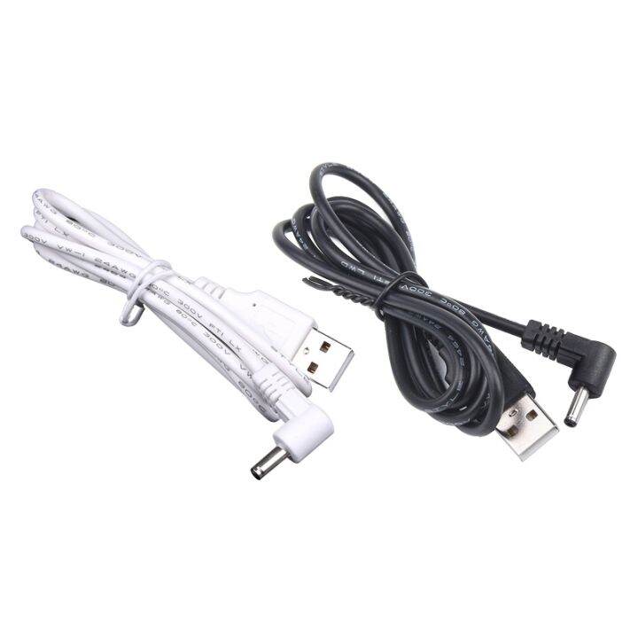 Type A USB Male Port to DC 3.5 x 1.35mm Right Angle Plug Power Cable ...