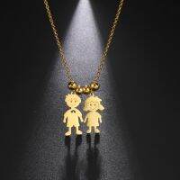 Stainless Steel Pendant Necklace Steel Jewelry Girl Boy Pendant - Stainless Steel - Aliexpress