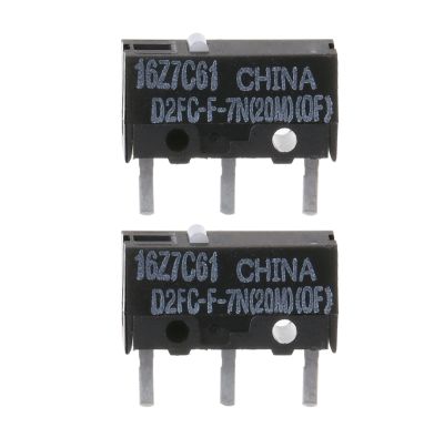 2/10Pcs Mouse Micro Switch D2FC-F-7N (OF) 20ล้านคลิกสำหรับ Micro Soft Button Microswitch