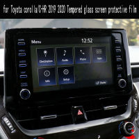 ฟิล์มป้องกันหน้าจอกระจกนิรภัยสำหรับ Toyota Corolla C-HR 2019 2020 8นิ้ว Central Control แสดงผลสติกเกอร์หน้าจอ