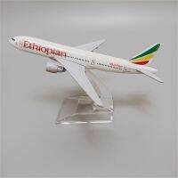 16Cm Air Ethiopian Airways Boeing 777 B777สายการบินโลหะผสมเหล็กหล่ออากาศยานเครื่องบินจำลองทันสมัยของตกแต่งบ้าน