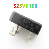 25A SVB-4 S25VB100 2ชิ้น/วงจรเรียงกระแสเต็มคลื่นแบบบริดจ์เชื่อม1000V ของแท้ใหม่