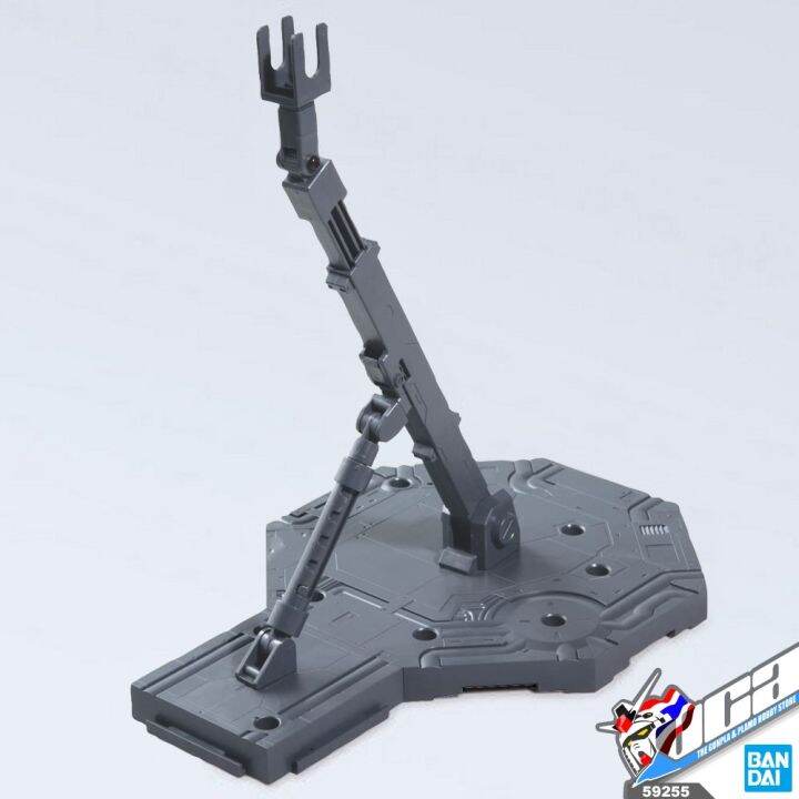 bandai-gunpla-action-base-1-gray-grey-display-stand-ฐาน-ขาตั้ง-โมเดลกันดั้ม-กันพลา-พลาโม-vca-gundam