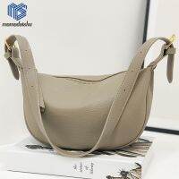 ✢ Natural Cowskin Female Shoulder Crossbody Tote Genuine Leather Bags For Women Casual Simple Women 39;s Handbags Shoulder Bags