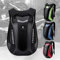 Motorcycle Waterpoof Backpack Expandable Full Face Helmet Backpack Motorbike Motocross Rider Mach Bag Carbon Hard Shell Backpack
