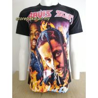 เสื้อยืด travis SCOTT 100 cotton ROCK band needs bandmen T-Shirt