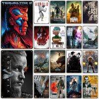 Classic Movie Retro Metal Poster First Blood Vintage Tin Sign Cinema Wall Art Decorative Plaque for Modern Home Decor Aesthetic Pipe Fittings Accessor