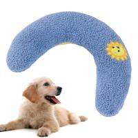 Pet Calming Toy Comfortable U-Shaped Pet Neck Pillow For Sleep Machine Washable Pet Sleeping Supplies For Medium Small Dogs Puppy Kitten gifts