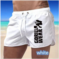 Gorilla Wear Summer Fashion Wear-Resistant Mens Casual Shorts Quick-Drying Fitness Shorts Beach Pants Men Elastic Waist Shorts