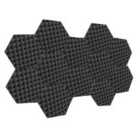 12 Pack Hexagon Egg-Crate Acoustic Foam Panels,Studio Foam Panels Meant for Absorption for Home Office