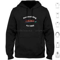 Soar The Sky And Fly Free With This Aeromodelling T-Shirt Hoodies Long Sleeve Model Airplane Aeroplane Hobby Sky Free