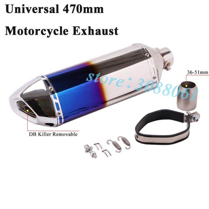 universal-51mm-motorcycle-exhaust-pipe-escape-modified-motorbike-470mm-muffler-db-killer-for-cbr500-ninja-400-z1000-gsr750-z750