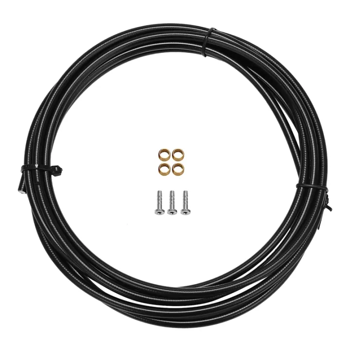 Bike Brake Hose MTB Hydraulic Disc Brake Tube 2.5M Connector Insert