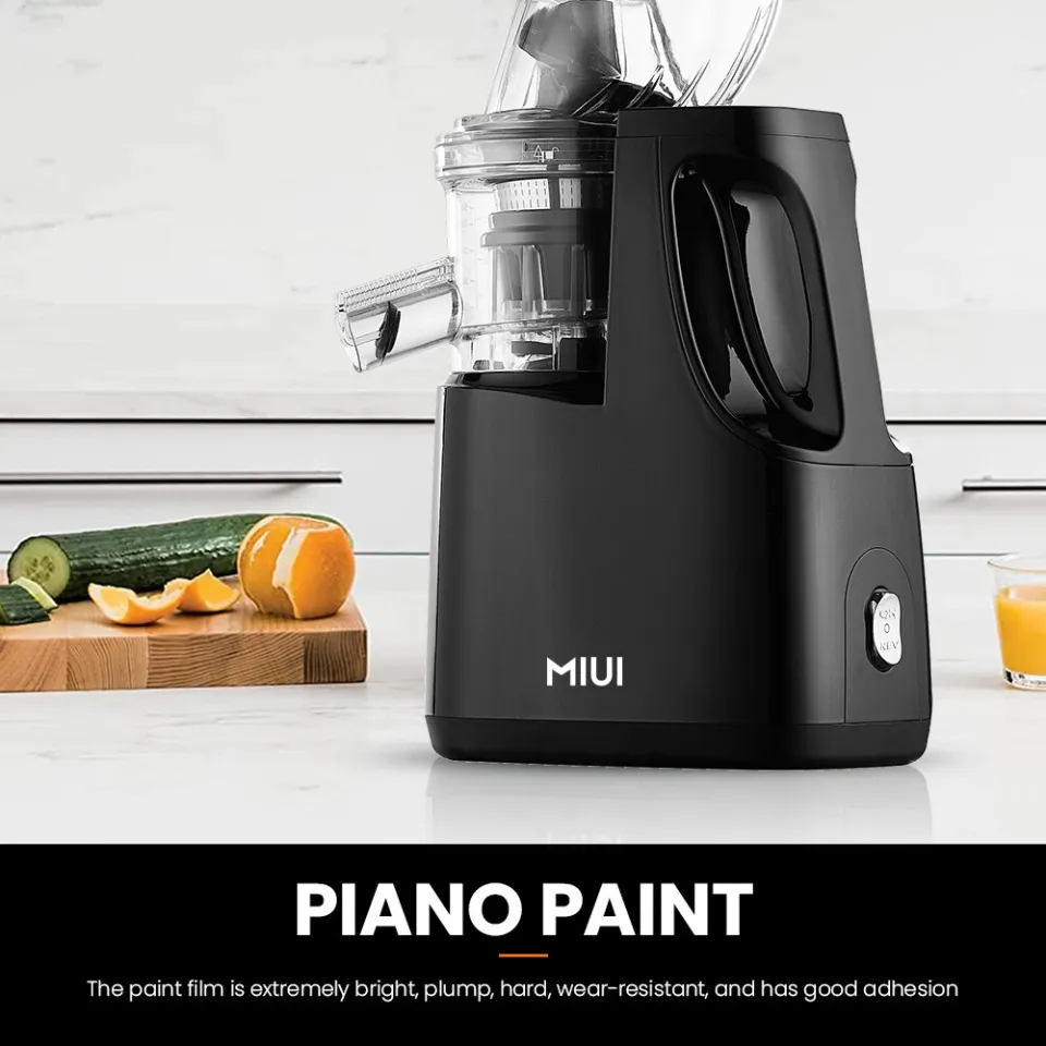 MIUI Cold-Press Juice Extractor Large Inlet Slow Juicer Kitchen Household  Fruit/Vegetable Blender FFX Filter Easy to Clean PRO