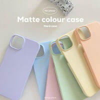 Matte colour case  เคสแข็งเนื้อแมท คลุมหัวท้าย i11-13promax ร้านไทยส่งไว  เคสคลุมหัวท้าย เคสสกรีน  เคสพลาสติกแข็ง