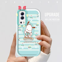 เคสเคสโทรศัพท์ Vivo Y52 5กรัม Y72 5กรัม Y55 5กรัม Y75 5กรัม Y95 Y91เคส1816การ์ตูนสุนัขน่ารักปลอกกันกระแทกฝาครอบป้องกันนิ่มเปลือกเลนส์โทรศัพท์มอนสเตอร์