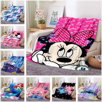 Anime cartoon Disney cute character blanket office nap sofa blanket childrens air conditioning blanket blanket flannel soft warmth customizable1