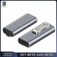 USB อะแดปเตอร์แม่เหล็กชนิด C USB ตัวเชื่อมต่อแบบ90องศาที่เข้ากันได้กับอุปกรณ์ Type C