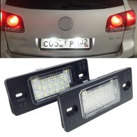 2 Buah Untuk VW Ti09-12 Golf 5 Touareg MK1 Passat B5.5 Porsche Cayenne 955 957 02-10 Lampu Plat Nomor Lisensi Lampu