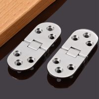 XHLXH Zinc Alloy Top 180 Degrees Flip Door Tray Hinge Folding Hinges Hardware Furniture Accessory Folding Butt Hinges