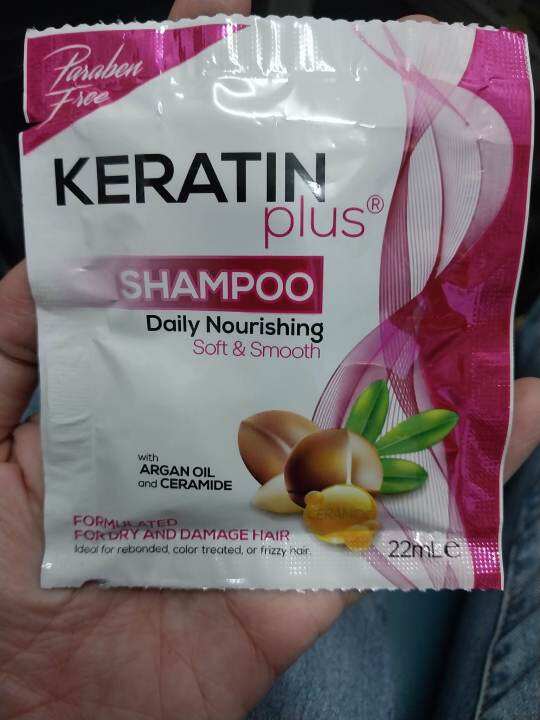 Keratin Plus Shampoo 12 Sachets Lazada Ph 9014