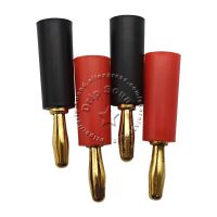 【Worth-Buy】 4Pcs Banana Speaker Terminal Binding Post Audio Loudspeaker Cable Plugs Jacks Copper Socket Connector