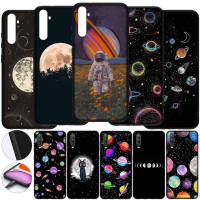 ปก เคสโทรศัพท์ HC100 astronaut Moon pattern Stars sky อ่อนนุ่ม ซิลิโคน Coque หรับ Samsung Galaxy A11 A12 A31 A71 A51 A21S A50 A10 A20 A30 A20S A30S A52 A50S A10S A70 A04 A02S M02 A02 A32 4G A54 A34 5G A03S A52S A04S ปก Phone Casing