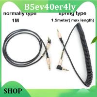 B5ev40er4ly Shop B5ev40er4ly Shop B5ev40er4ly Shop 3pole 1M stereo 3.5mm Male to male Jack AUX Audio spring extend connector Cable 90 Degree Right Angle Speaker for PC Headphone