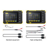 ออสซิลโลสโคปแบบใช้มือถือเครื่องทดสอบทรานซิสเตอร์แบบพกพาขนาด1000มิลลิแอมป์ Oscilloscope 2.5MSa/S