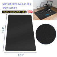 Board Protection Pad Black 16" Thick 55"x35" Office Chair Cushion Hard-Floor Protector Mat Self-Adhesive Pvc Non-Slip Car