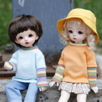 เสื้อผ้าตุ๊กตาใหม่แต่งตัวที่เย็บแขนยาว T เสื้อผ้าแฟชั่นลำลองสำหรับ1/6 BJD SD อุปกรณ์เด็กผู้หญิงเด็กน้อยของเล่น