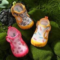 [Cocco figure-]1-3Y ใหม่รองเท้าเด็กฤดูร้อน Softsole Baby Cardiginkfirst Step Shoes For Toddlers Baby Casual Shoes