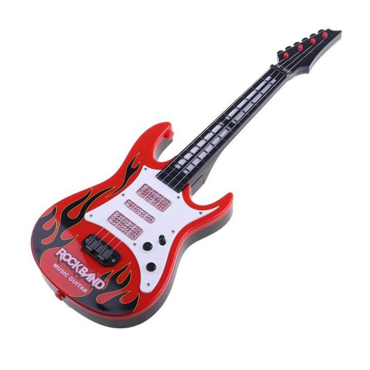 music-electric-guitar-4-strings-musical-instrument-educational-toy-kids-toy-gift