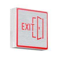 "โปรโมชั่น"ป้ายไฟติดผนัง Exit (LED 3 วัตต์) LUZINO รุ่น 19406-exit ขนาด 11 x 3 x 11 ซม. สีเงิน"ส่งด่วนทุกวัน"