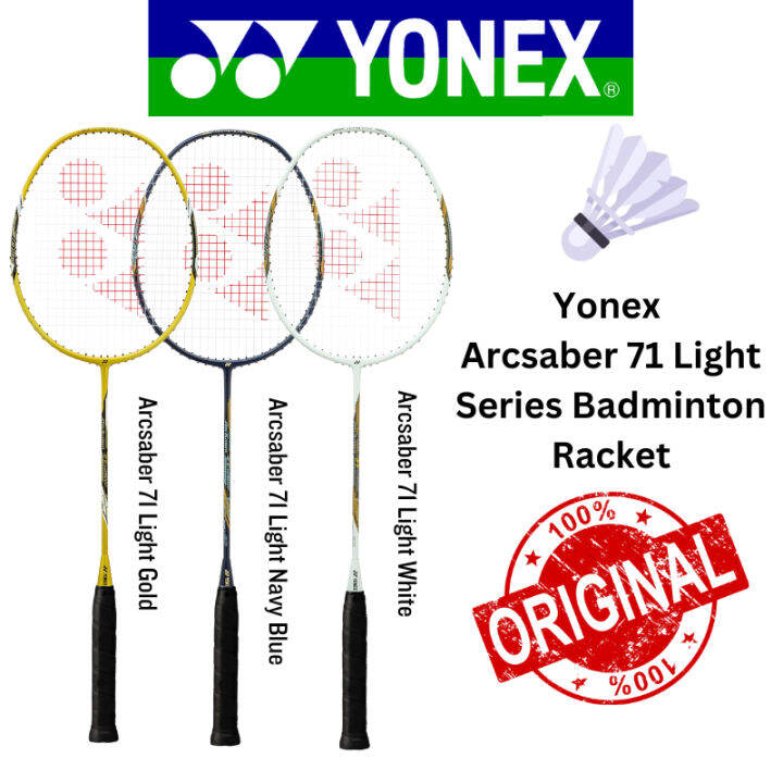 Yonex Original Badminton Racket Arcsaber 71 Light Rudy Hartano Series ...