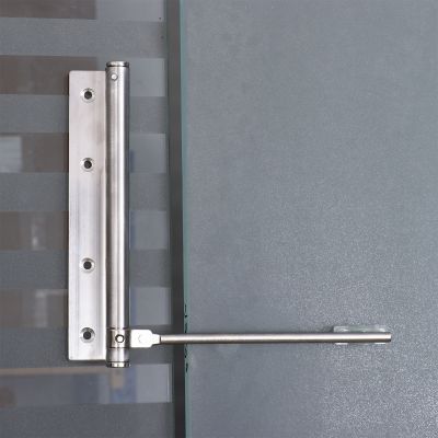 № Universal Door Closer Adjustable Automatic Door Closing Hardware Stainless Steel Safety Spring Door Closer Fire Engine Door Lock